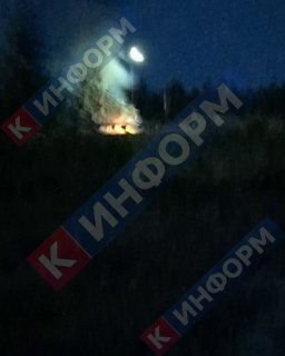 На Тюменском тракте сгорел легковой автомобиль